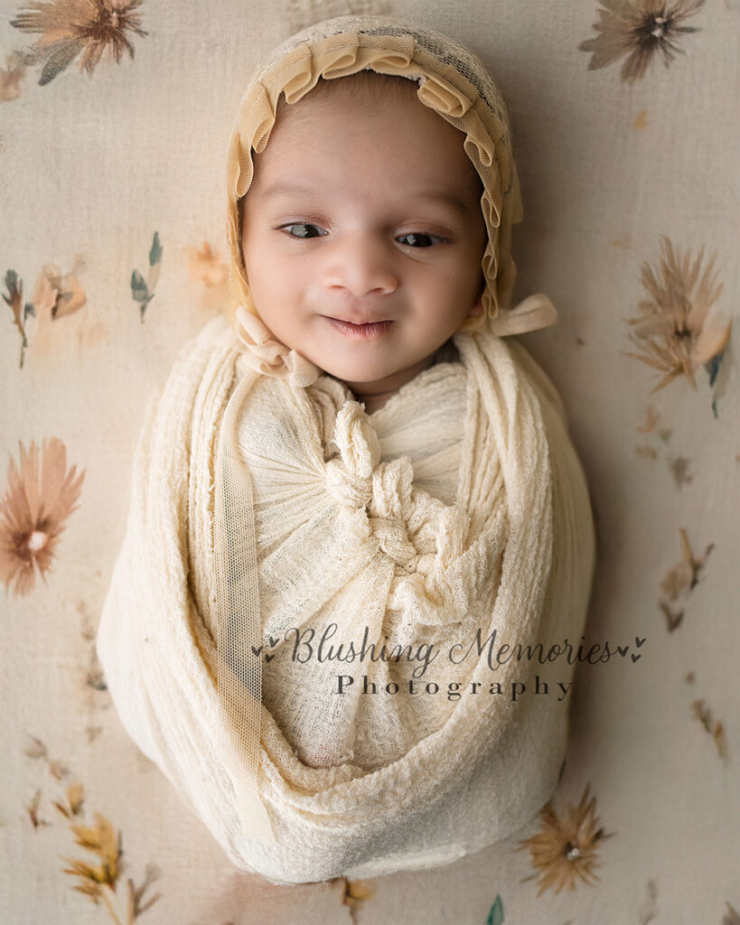Newborn girl photo session